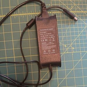 Black Replacement AC Adapter